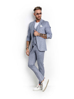 PANTS.YZG20-K10371/1.LblueWhiteStr.FLX