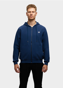 THANE.HOODY.LYK601257/2.ZipMidBlue