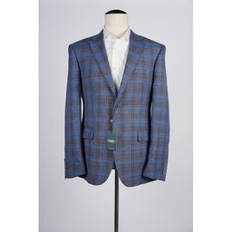 JKT.333952/901.MblueBrownCheck.MRS