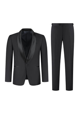 TUXEDOSHAWL.2PS.S2241/1.Black.MRS