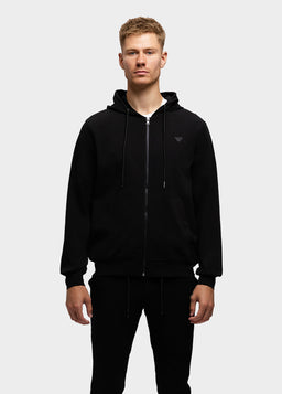 THANE.HOODY.LYK601257/3.ZipBlack