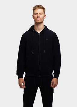THANE.HOODYZIP.LYX700276/4.Navy.FLX