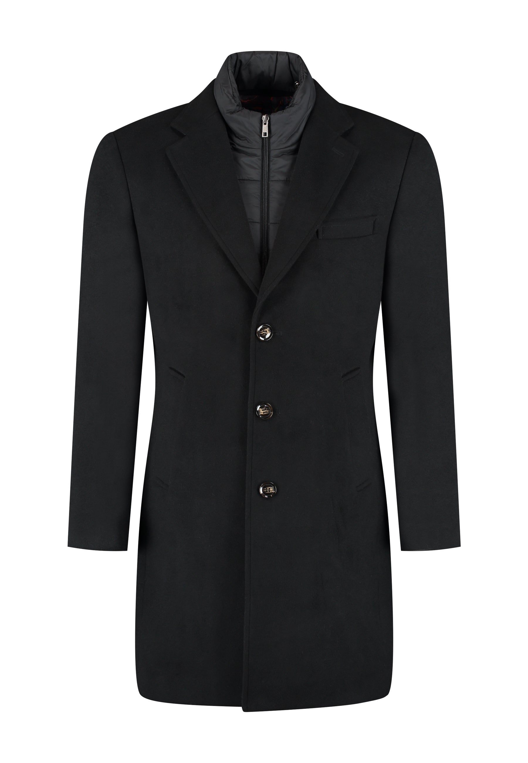 STORM.COATFLP.LYW750481/1.Black.MRS