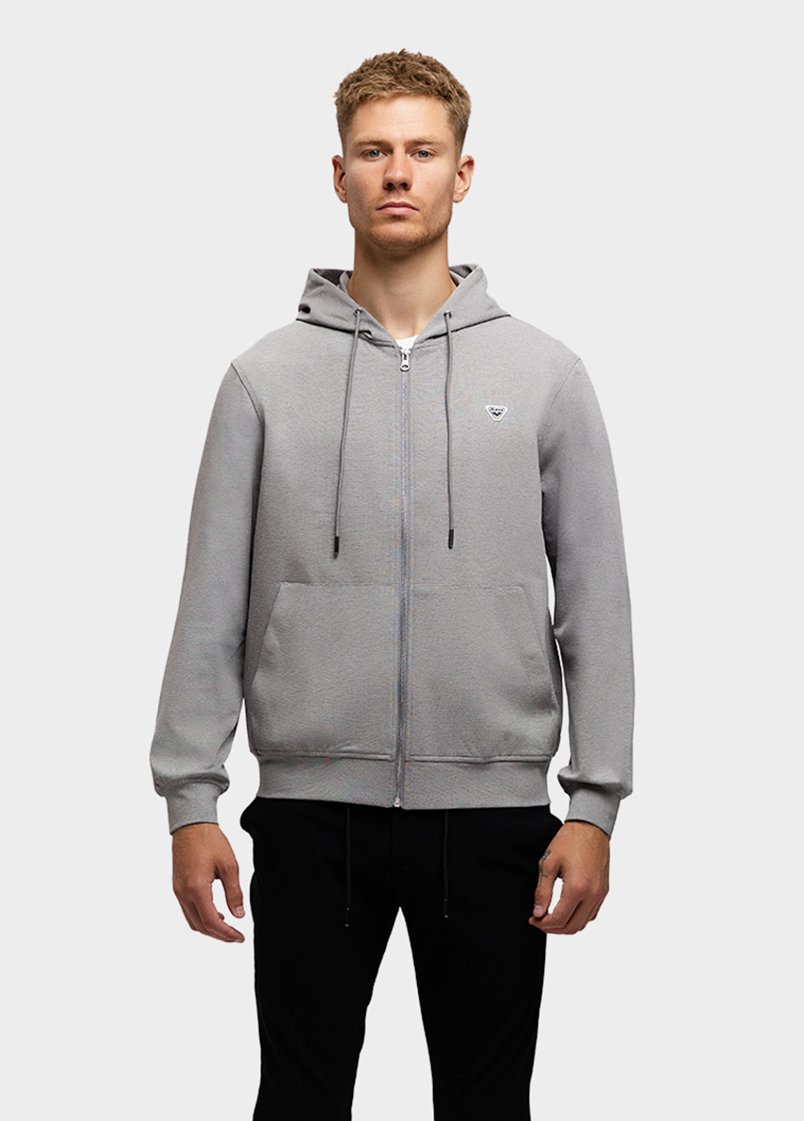 THANE.HOODY.LYK601257/10.ZipLGrey