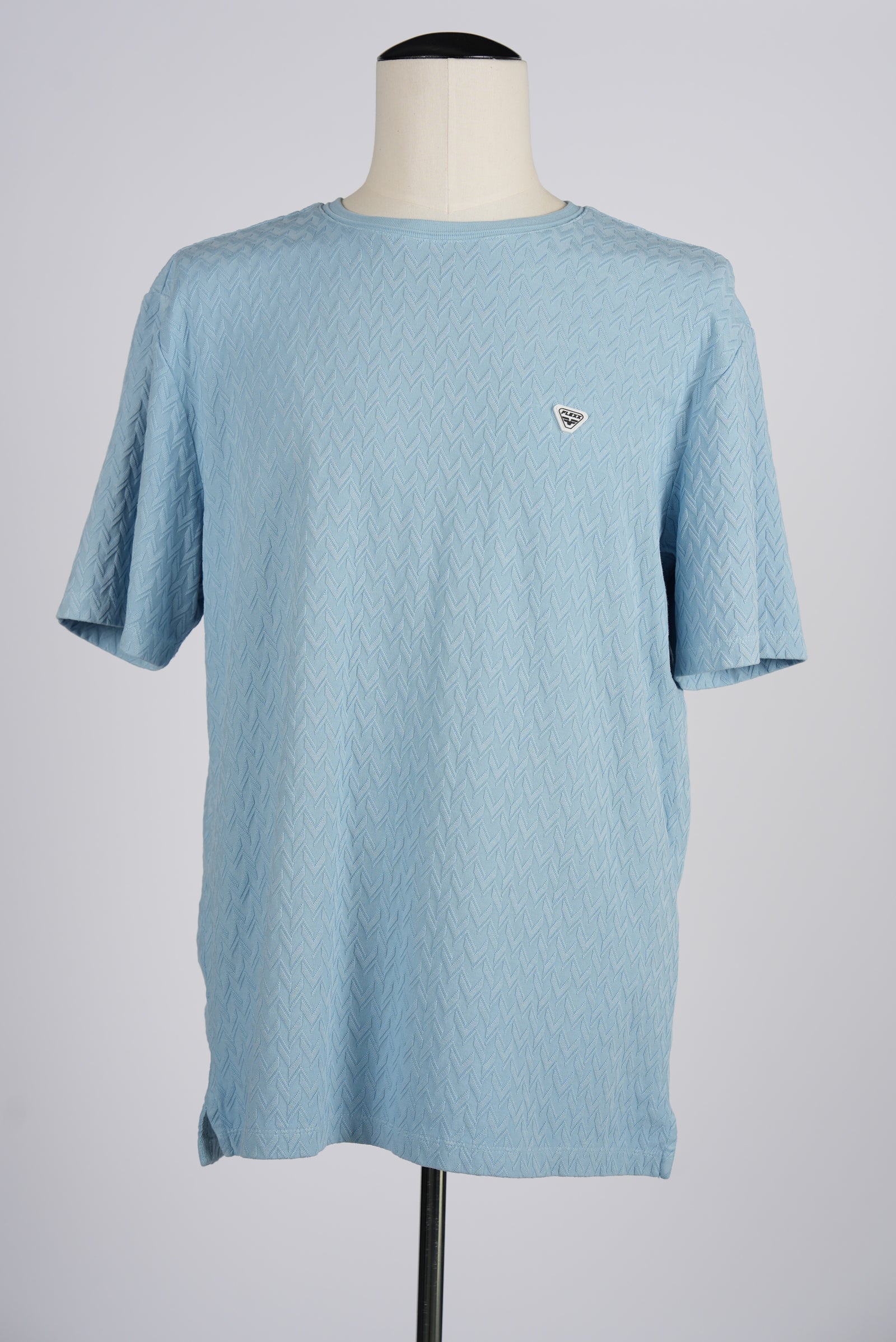 BLADER.T-SHIRT.Struct.Lblue.FLX