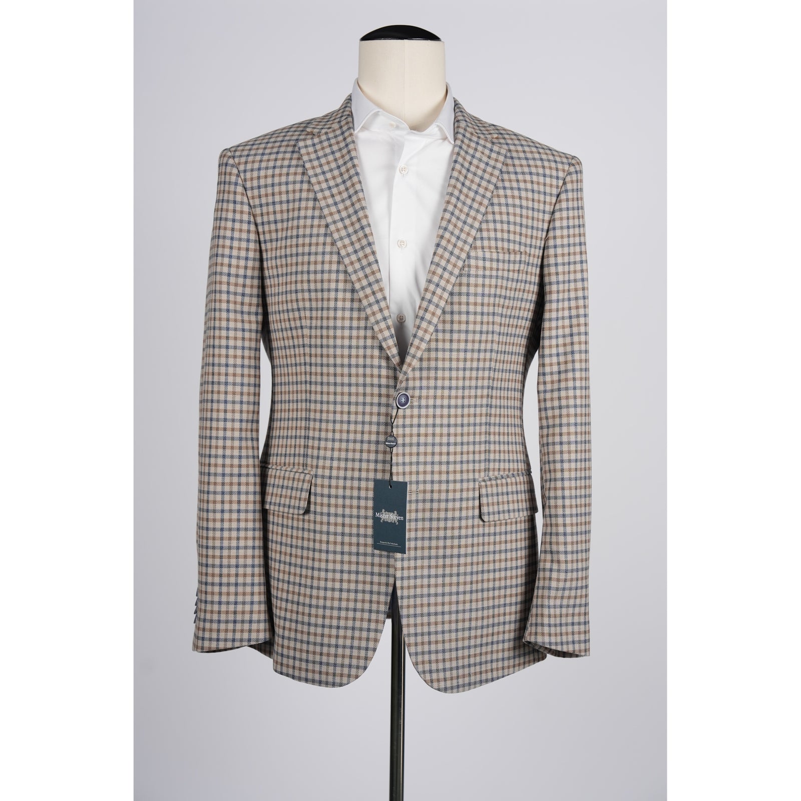 JKT.SM326-a.SandBlueBeigeCheck.MRS