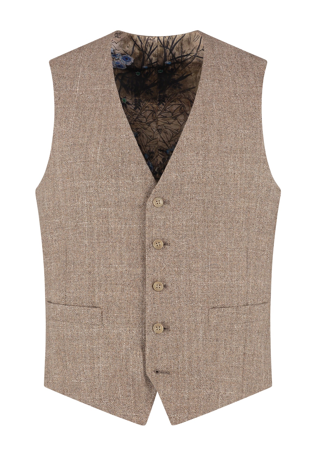 NAPELS VEST Lancas/20 BrownBeige MRS