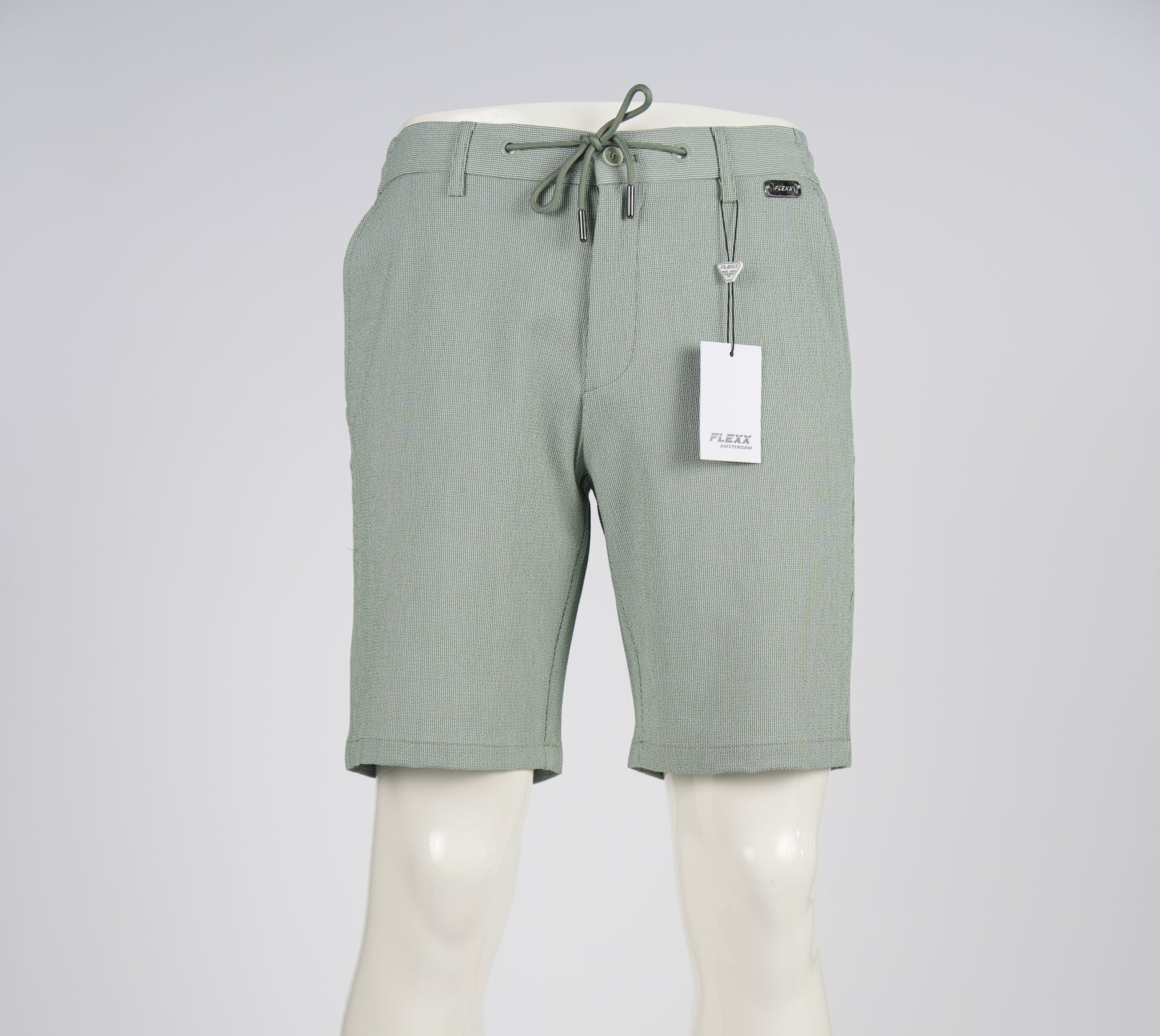FINN.SHORT.S7525/6.LgreenMinSeers.FLX