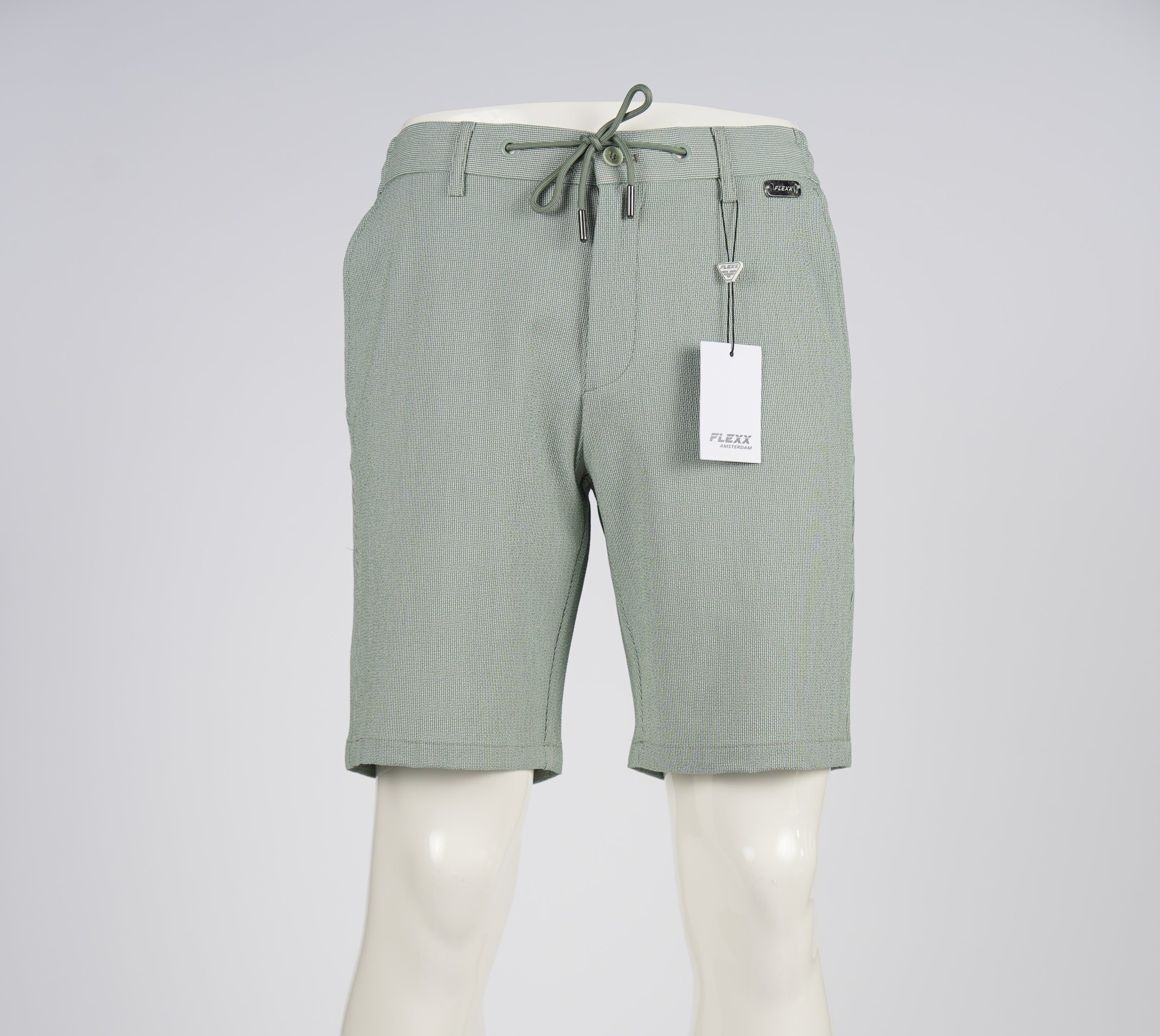 FINN.SHORT.S7525/6.LgreenMinSeers.FLX