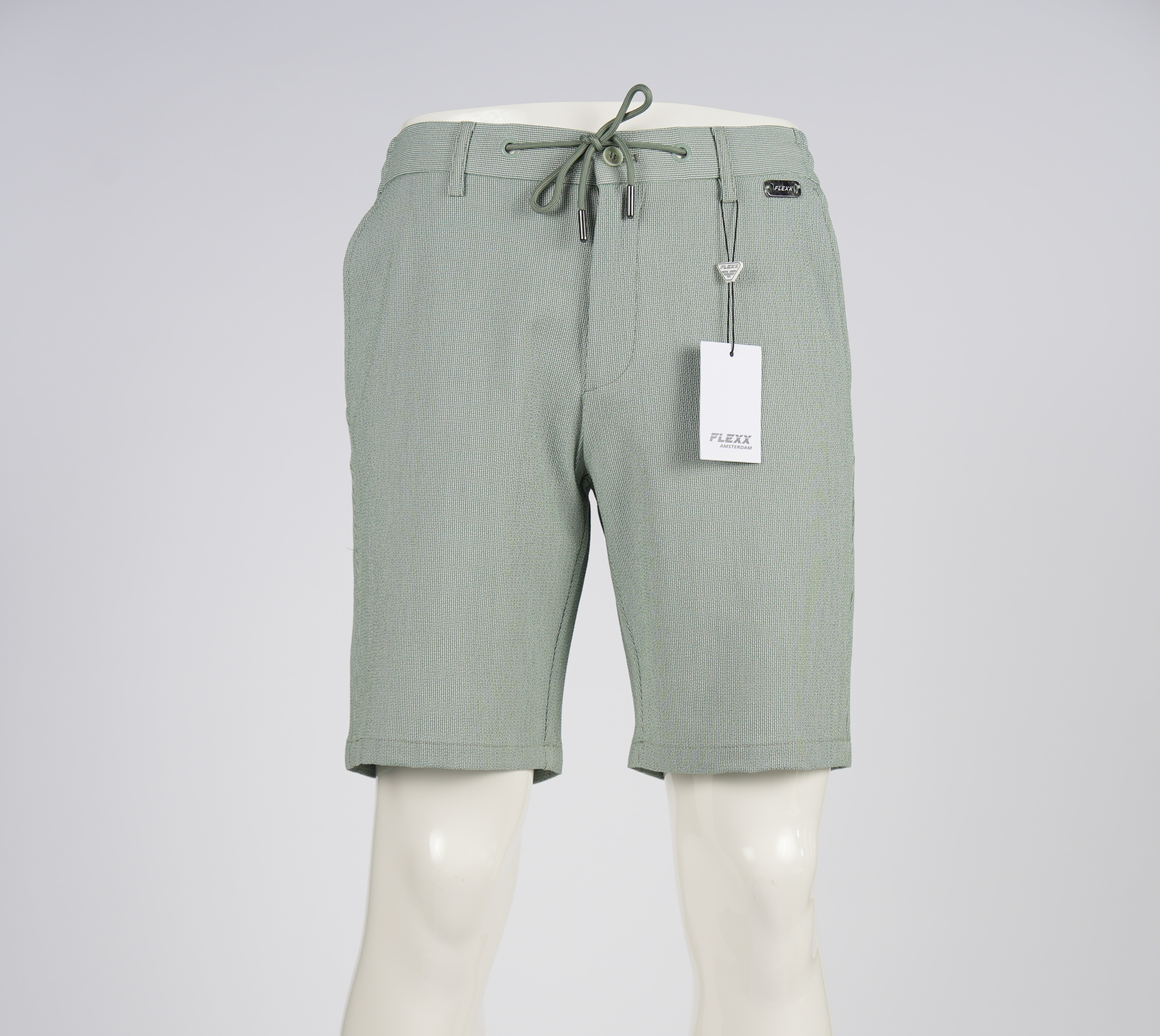 FINN.SHORT.S7525/6.LgreenMinSeers.FLX