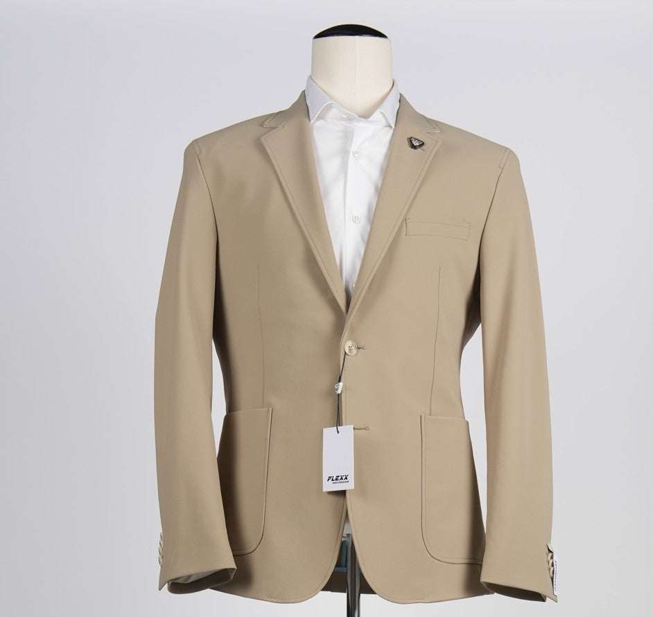 ZEPH.JKTLUXX.LYX700356/Beige.Dot .FLX