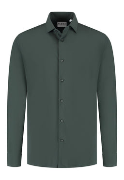 OSWIN SHIRT DarkGreen Perform FLX