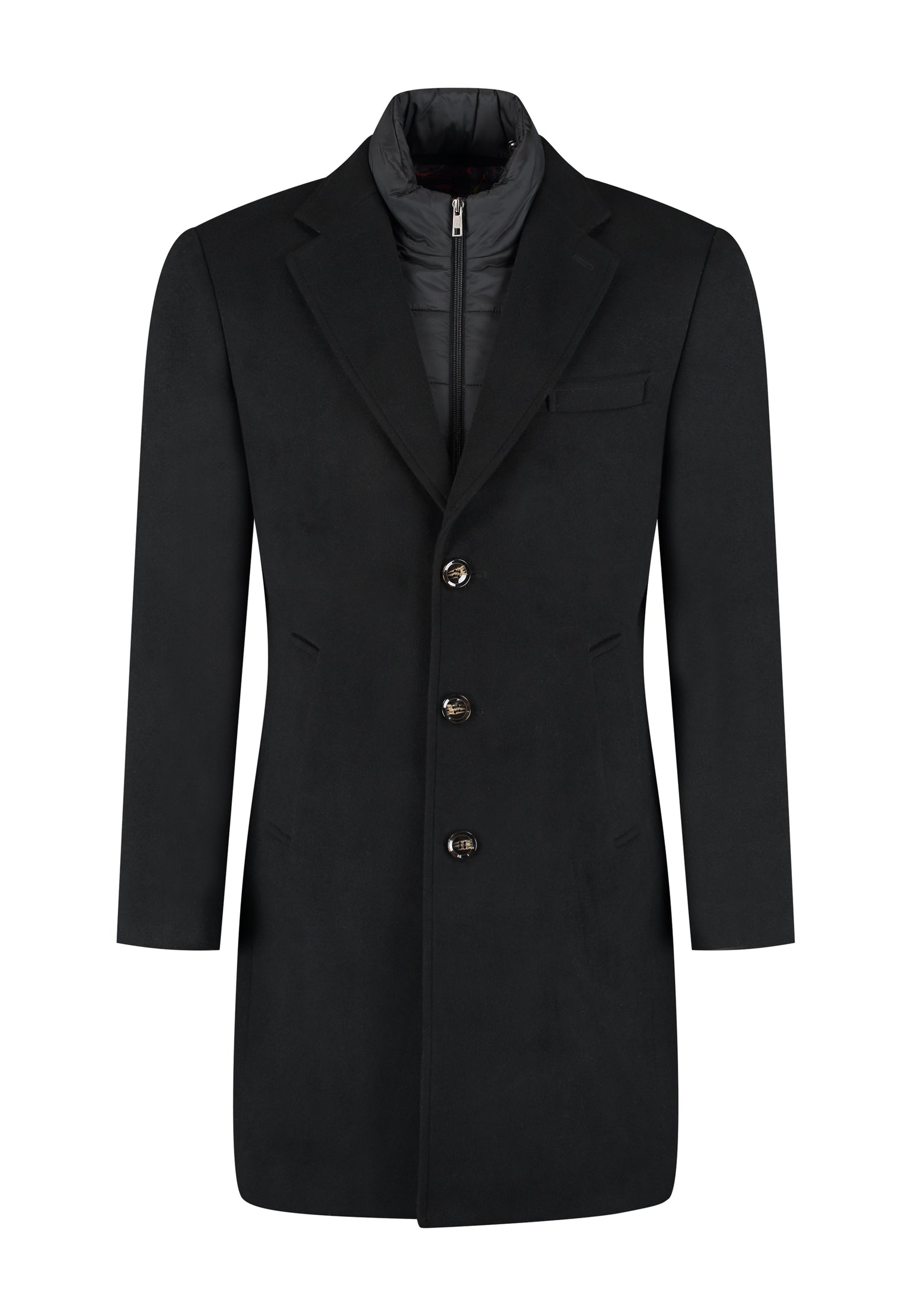 STORM.COATFLP.LYW750481/1.Black.MRS
