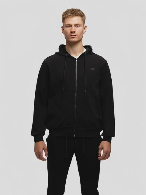 THANE HOODY LYK601257/3 ZipBlack