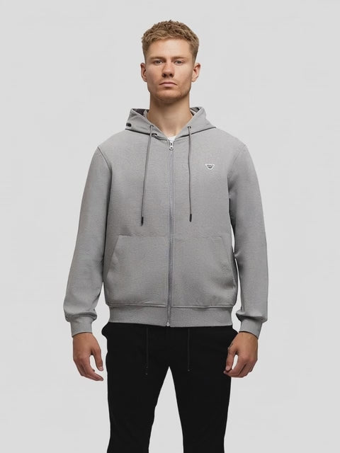 THANE HOODY LYK601257/10 ZipLGrey