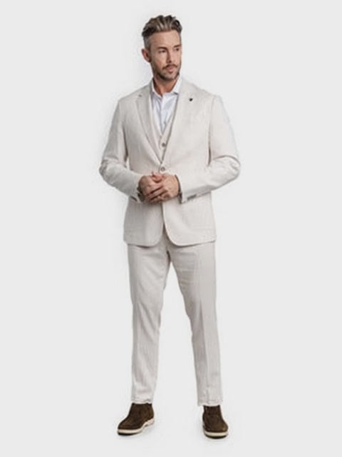 JKT 49887/4 CreamBeigeStr FLX